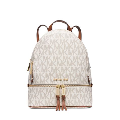 michael kors backpack white and gold|Michael Kors outlet online.